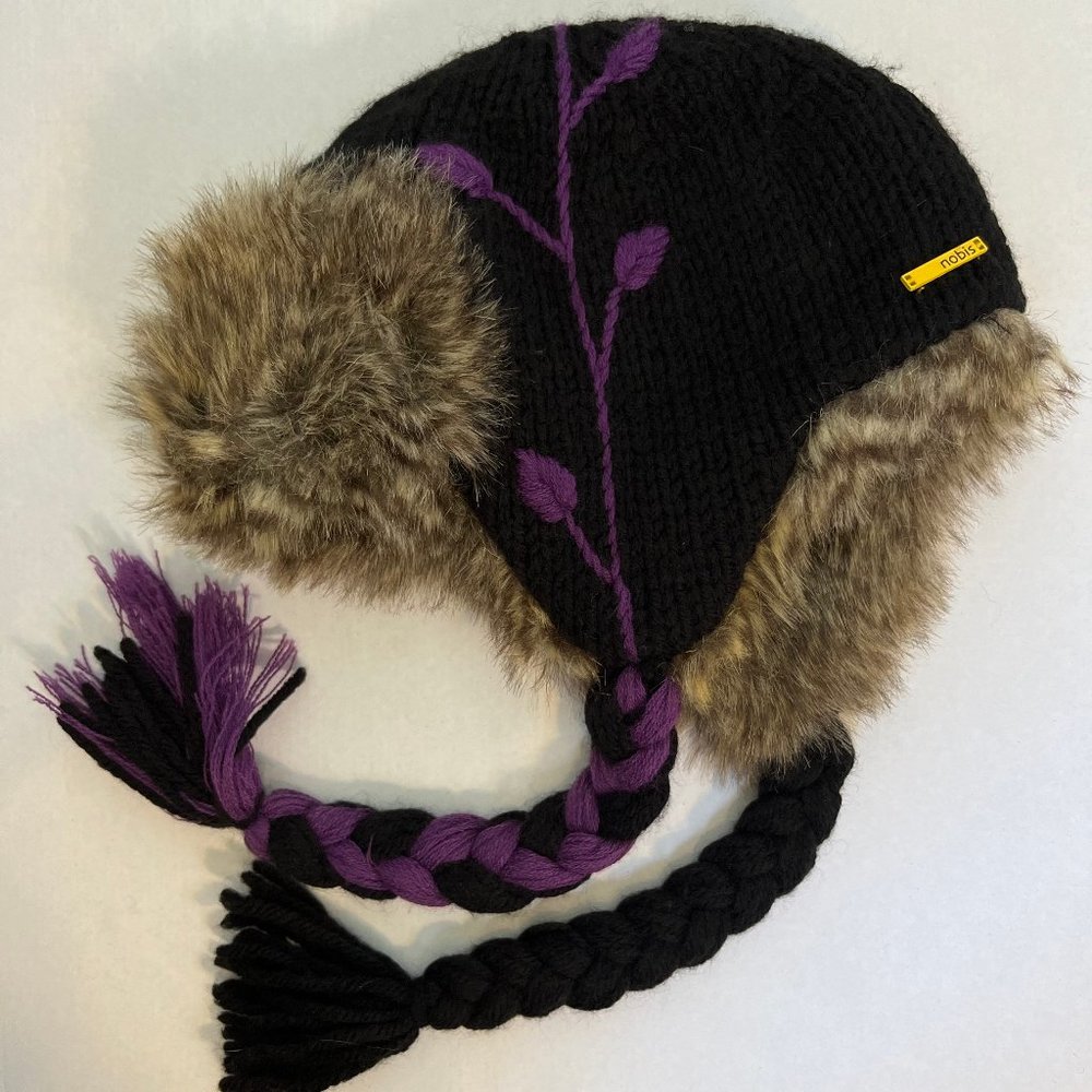 Nobis Wool and Faux Fur Hat NWOT
